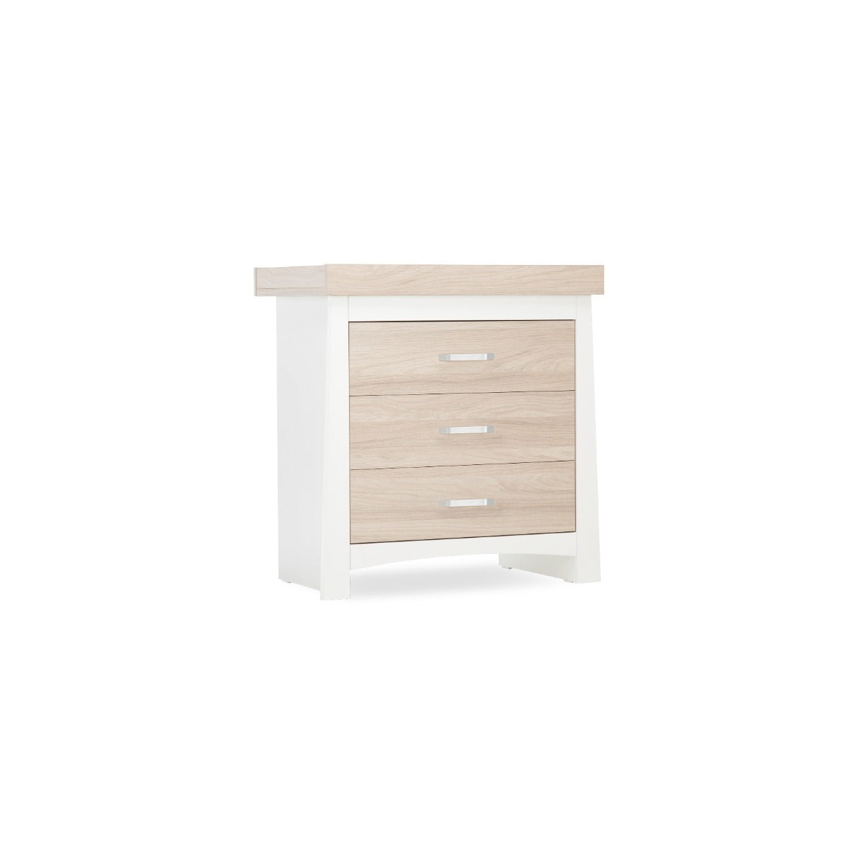 CuddleCo Ada 3 Piece Nursery Furniture Set – White and Ash 9
