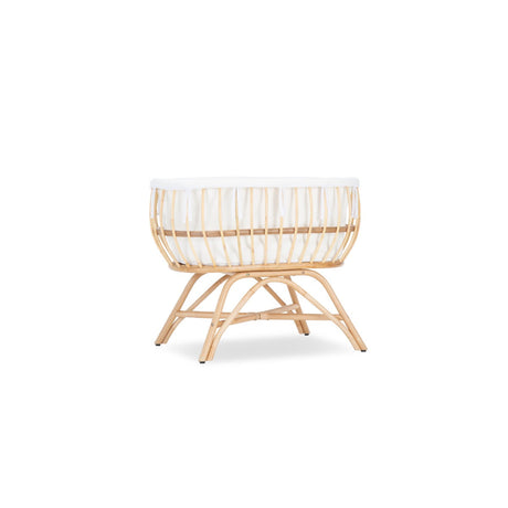 CuddleCo Aria Crib  - Rattan 4