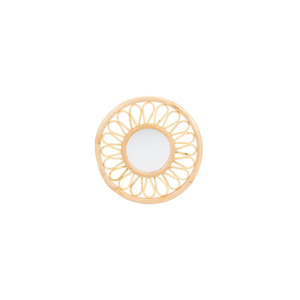 CuddleCo Aria Mirror - Rattan 2