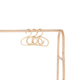 CuddleCo Aria 2 Piece Set With Crib & Clothes Rail - Rattan 2