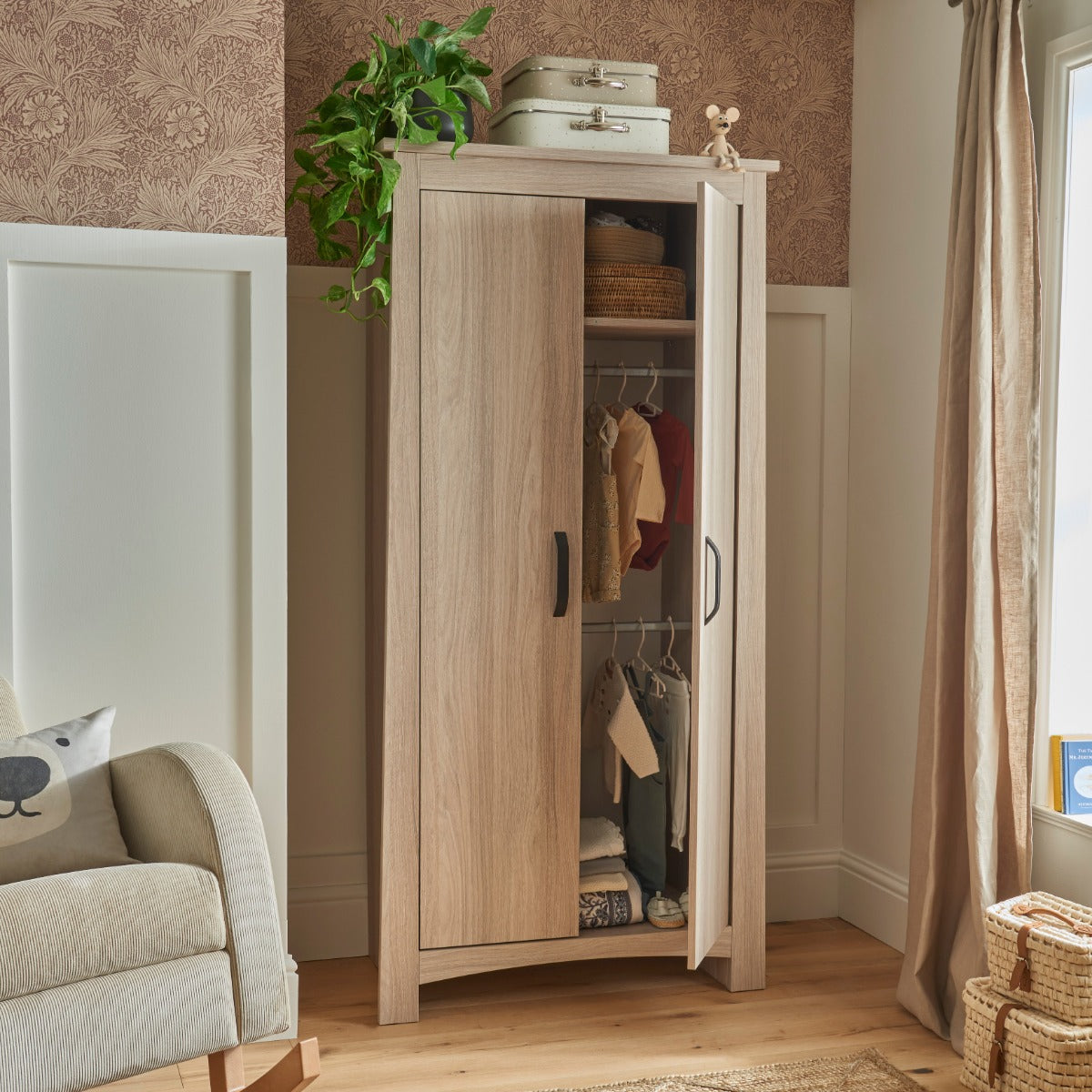CuddleCo Isla 3 Piece Nursery Furniture Set – Ash 18
