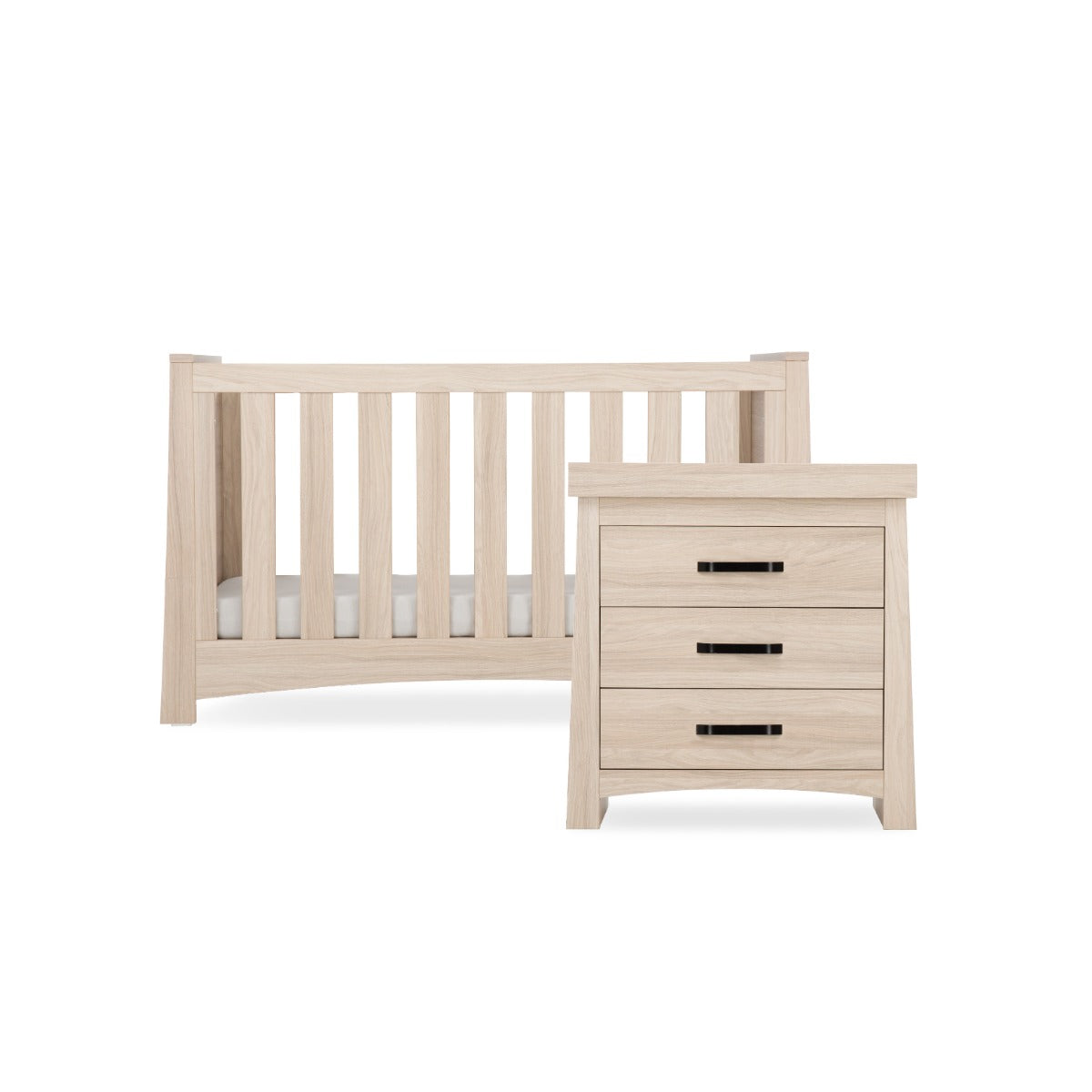 CuddleCo Isla 3 Piece Nursery Furniture Set – Ash 4