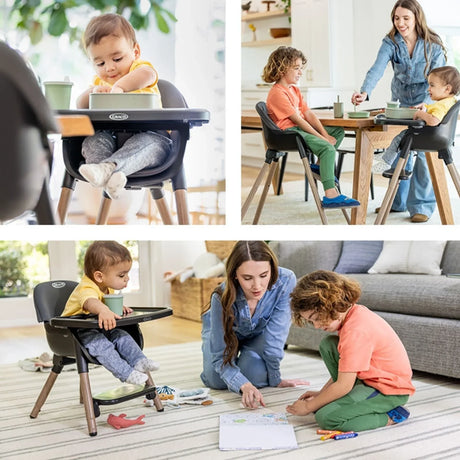 Graco Presti 3-in-1 Highchair - Steeple Grey