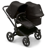 Bugaboo Donkey 5 Duo with Turtle Air Travel System - Black/Midnight Black 2