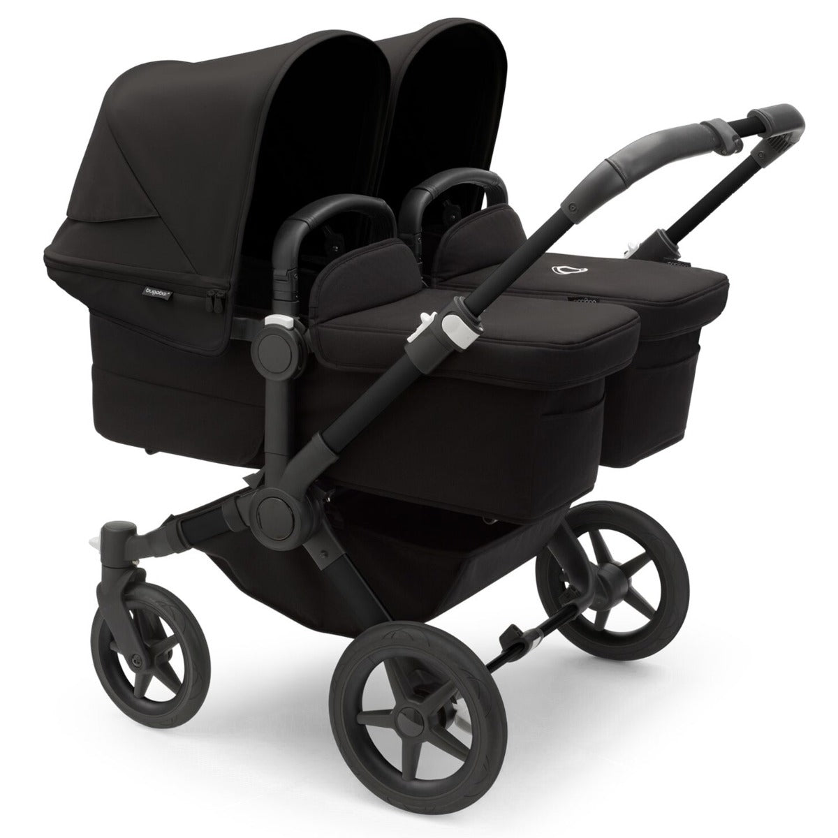 Bugaboo Donkey 5 Twin with Otter 360 Travel System - Black/Midnight Black 2