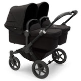 Bugaboo Donkey 5 Twin with Turtle Air Travel System - Black/Midnight Black 2