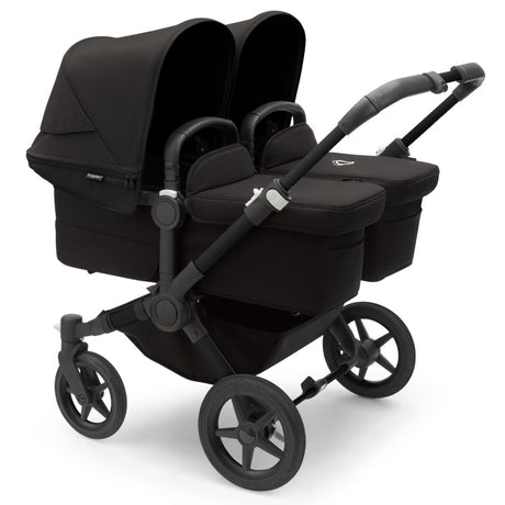 Bugaboo Donkey 5 Twin with Turtle Air Travel System - Black/Midnight Black 2