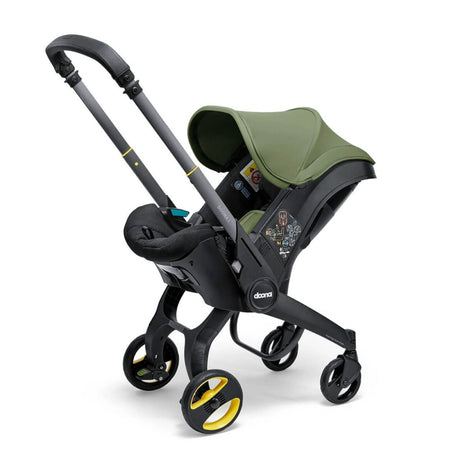 Doona i Infant Car Seat Stroller + IsoFix Base - Desert Green 9