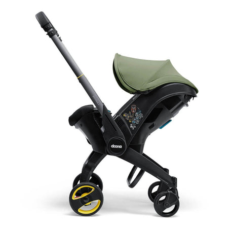 Doona i Infant Car Seat Stroller + IsoFix Base - Desert Green 10