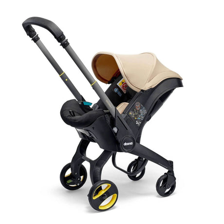 Doona i Infant Car Seat Stroller + IsoFix Base - Sahara Sand 9