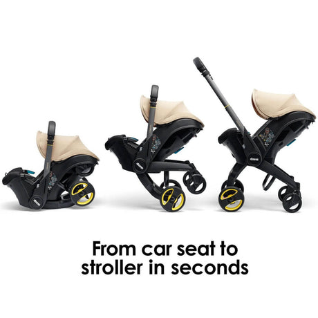 Doona i Infant Car Seat Stroller + IsoFix Base - Sahara Sand 3