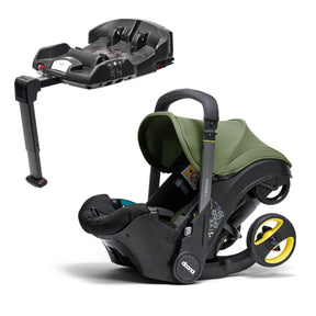 Doona i Infant Car Seat Stroller + IsoFix Base - Desert Green 1