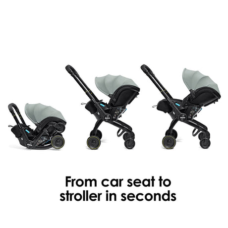 Doona X Infant Car Seat Stroller + IsoFix Base - Dusty Sage 9