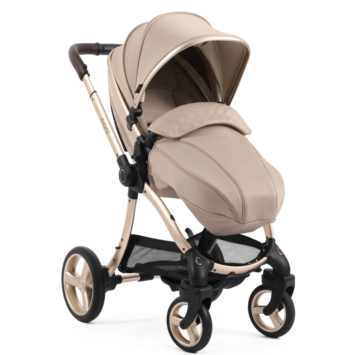 Egg 3 Luxury Shell 360 Travel System Bundle - Feather