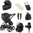 Egg 3 Luxury Maxi-Cosi Pebble 360 Pro2 i-Size Travel System Bundle - Carbonite 1
