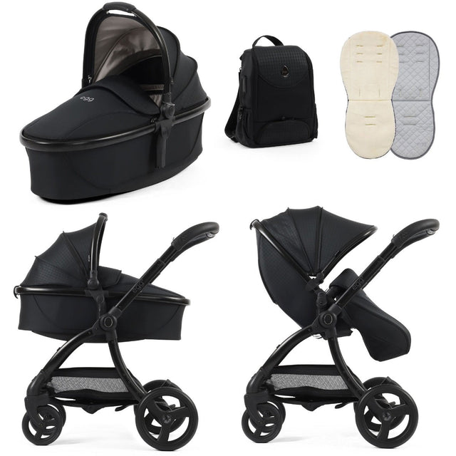 Egg 3 Stroller and Carrycot Special Edition - Houndstooth Black 1