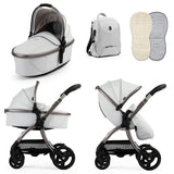 Egg 3 Luxury Cybex Cloud T i-Size Special Edition Travel System Bundle - Houndstooth Silver 23