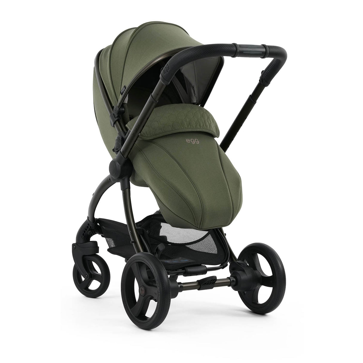 Egg 3 Luxury Shell 360 Travel System Bundle - Sage