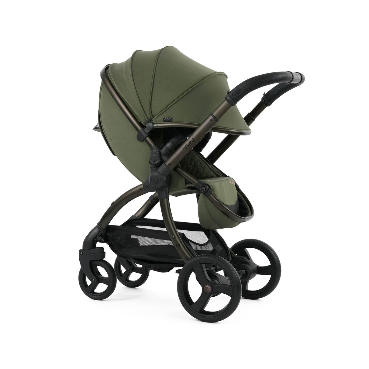 Egg 3 Luxury Shell 360 Travel System Bundle - Sage