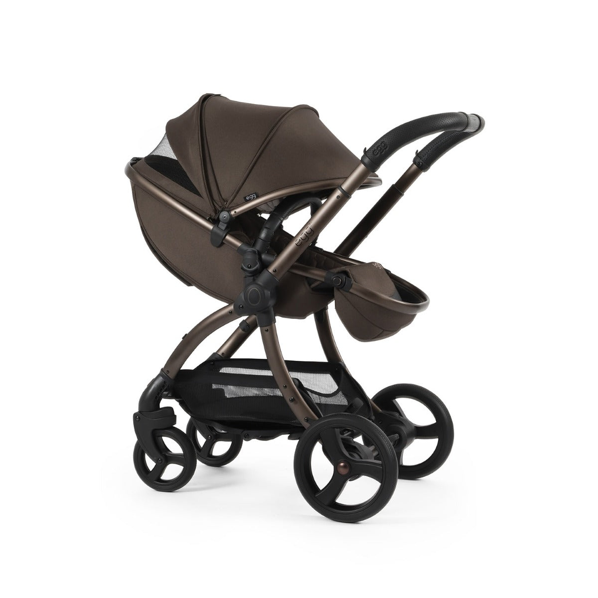 Egg 3 Luxury Shell 360 Travel System Bundle - Chocolate Velvet