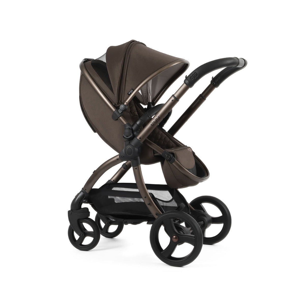 Egg 3 Luxury Shell 360 Travel System Bundle - Chocolate Velvet