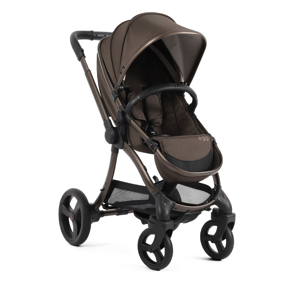 Egg 3 Luxury Shell 360 Travel System Bundle - Chocolate Velvet