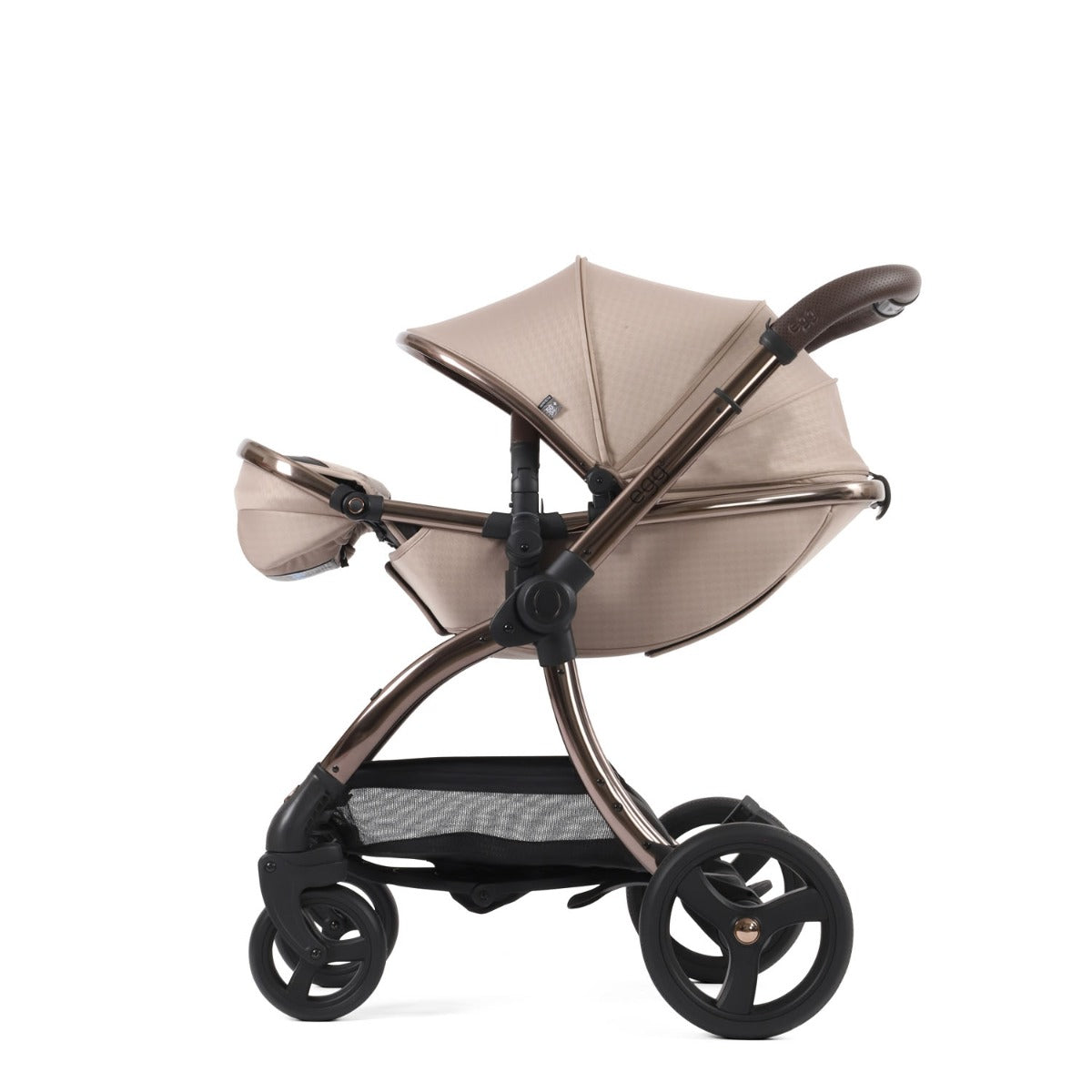 Egg 3 Luxury Maxi-Cosi Pebble 360 Pro2 i-Size Special Edition Travel System Bundle - Houndstooth Almond 9