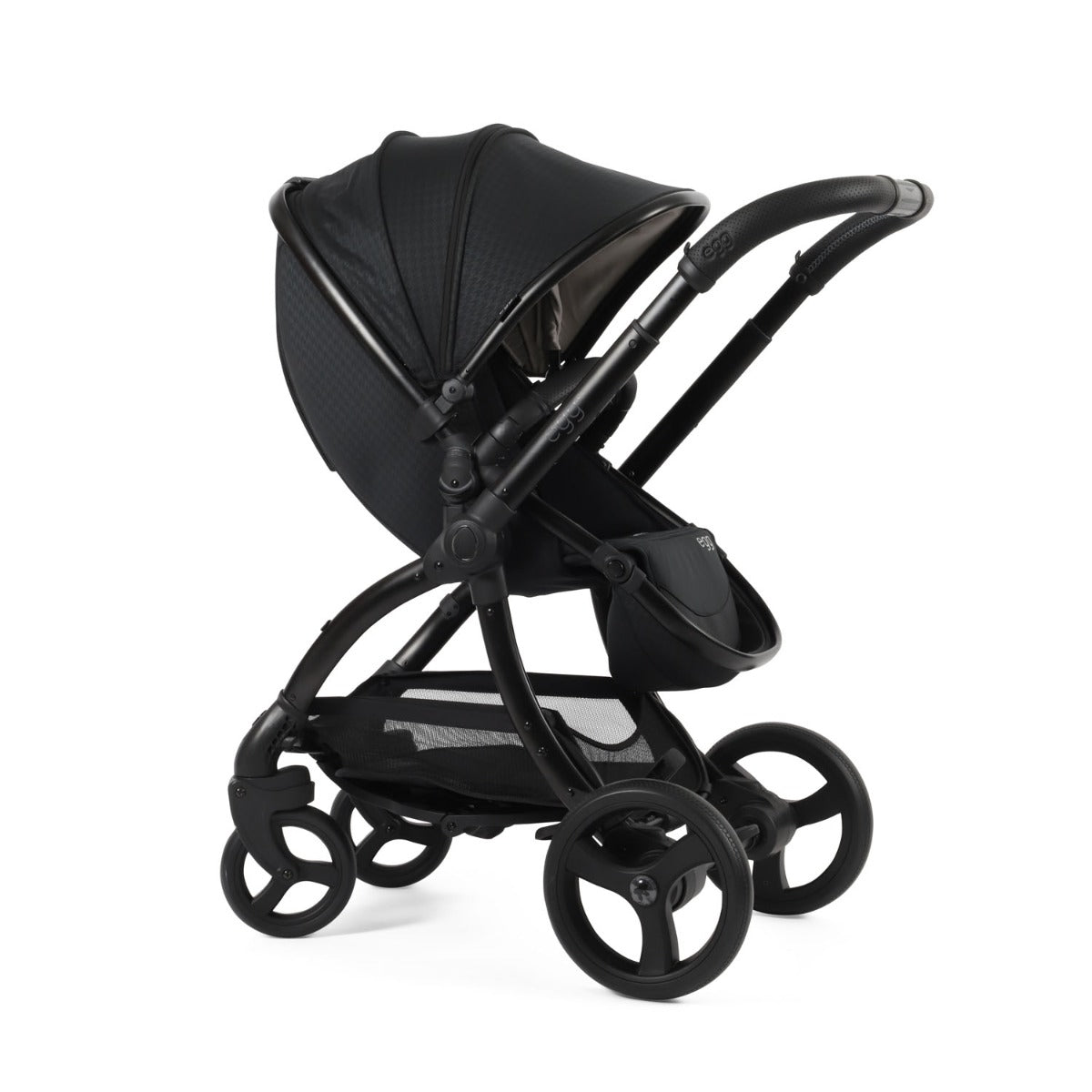 Egg 3 Luxury Maxi-Cosi Pebble 360 Pro2 i-Size Special Edition Travel System Bundle - Houndstooth Black 37