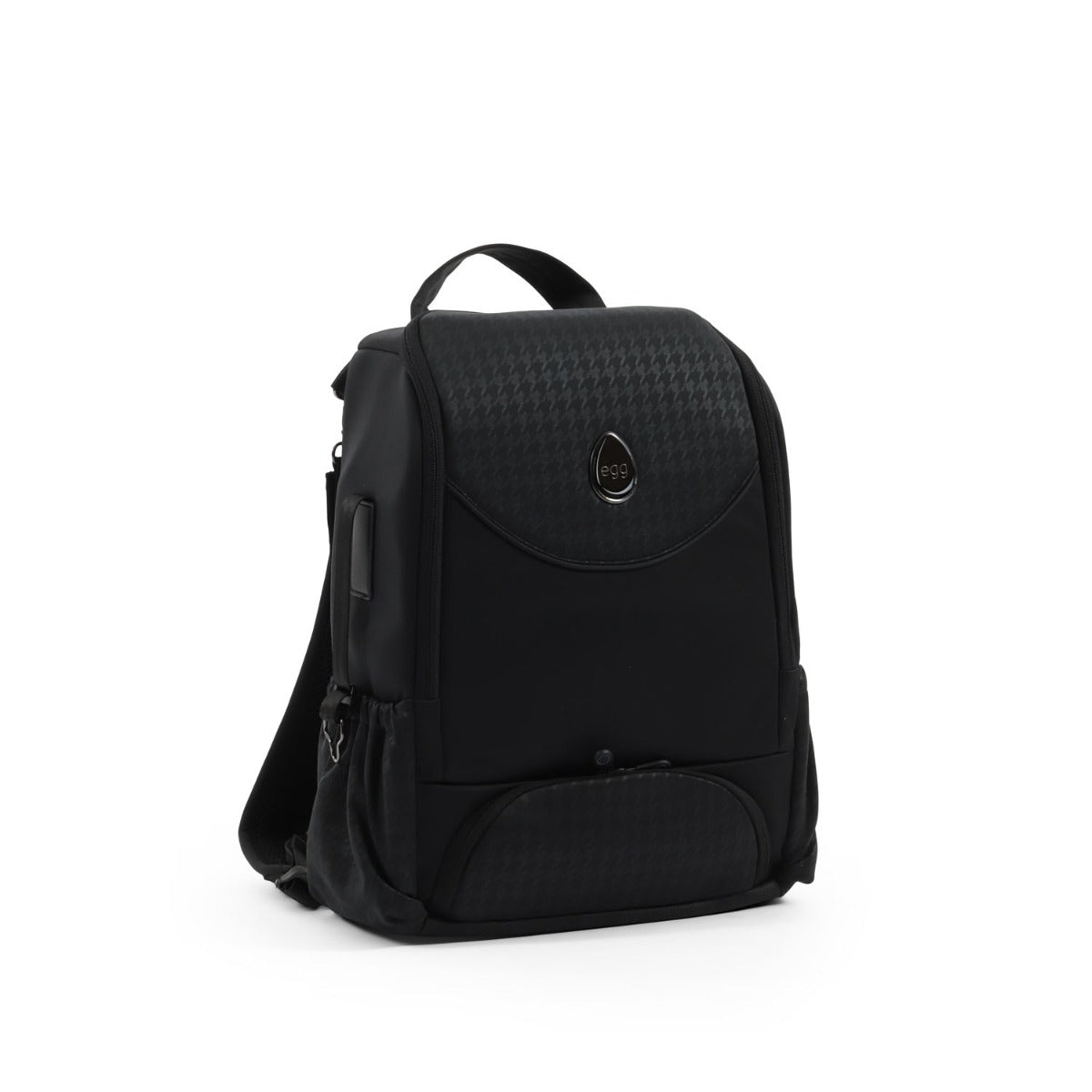 Egg 3 Luxury Cybex Cloud T i-Size Special Edition Travel System Bundle - Houndstooth Black 57