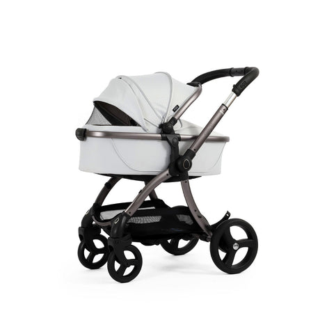 Egg 3 Luxury Cybex Cloud T i-Size Special Edition Travel System Bundle - Houndstooth Silver 59