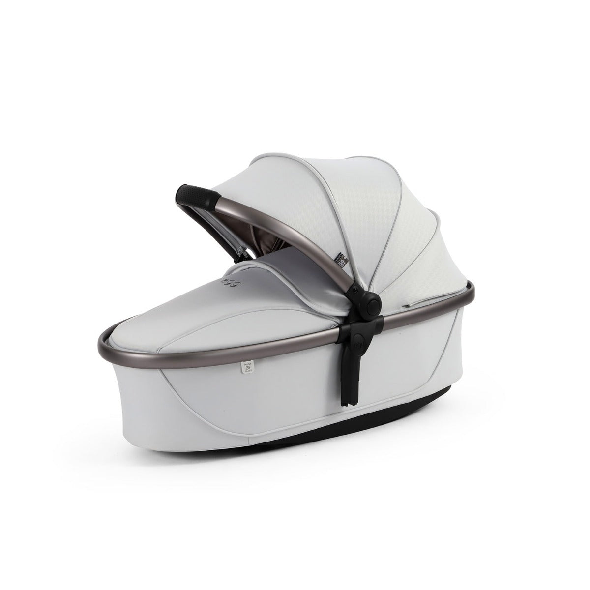 Egg 3 Luxury Cybex Cloud T i-Size Special Edition Travel System Bundle - Houndstooth Silver 82