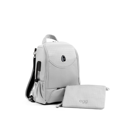 Egg 3 Luxury Cybex Cloud T i-Size Special Edition Travel System Bundle - Houndstooth Silver 85