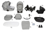 Noordi Fjordi V1 - 3in1 Travel System with Travel Carrier i-Size Car Seat