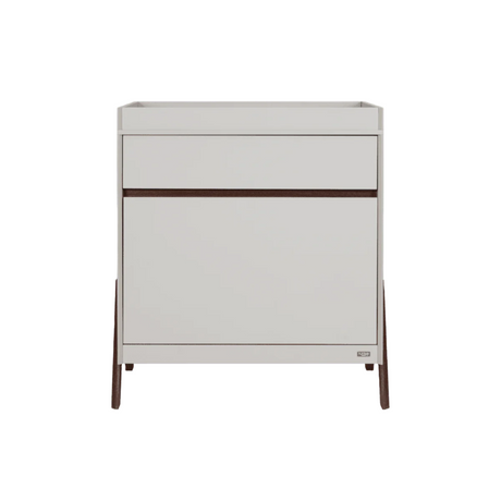 Tutti Bambini Fuori Chest Changer - White Sand & Warm Walnut