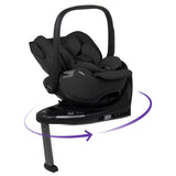 Silver Cross Glide Plus 360 Infant Car Seat & Base Plus 360 - Iconic Black 7