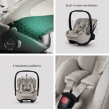 Silver Cross Glide Plus 360 Infant Car Seat & Base Plus 360 - Natural Taupe 10