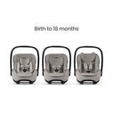 Silver Cross Glide Plus 360 Infant Car Seat - Natural Taupe 2