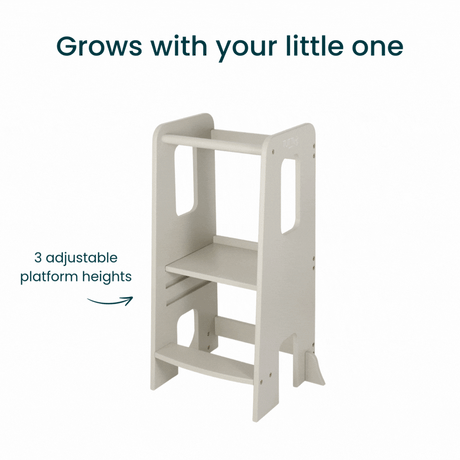 Tutti Bambini Helping Hands Montessori Toddler Learning Tower - Mushroom