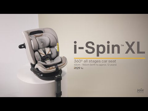 Joie i-Spin XL Signature Group 0+/1/2/3 i-Size Car Seat - Carbon 12