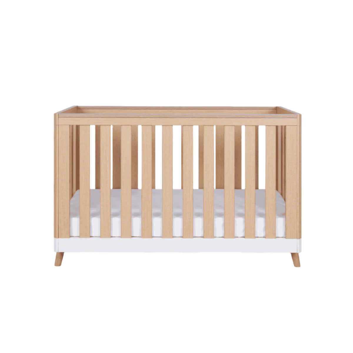 Tutti Bambini Hygge Mini 2 Piece Room Set - White/Light Oak