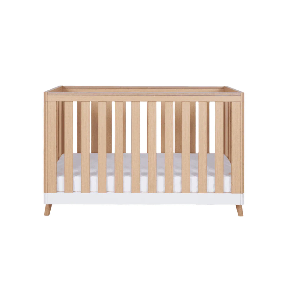 Tutti Bambini Hygge Mini 3 Piece Room Set - White/Light Oak