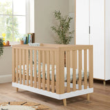 Tutti Bambini Hygge Mini 3 Piece Room Set - White/Light Oak