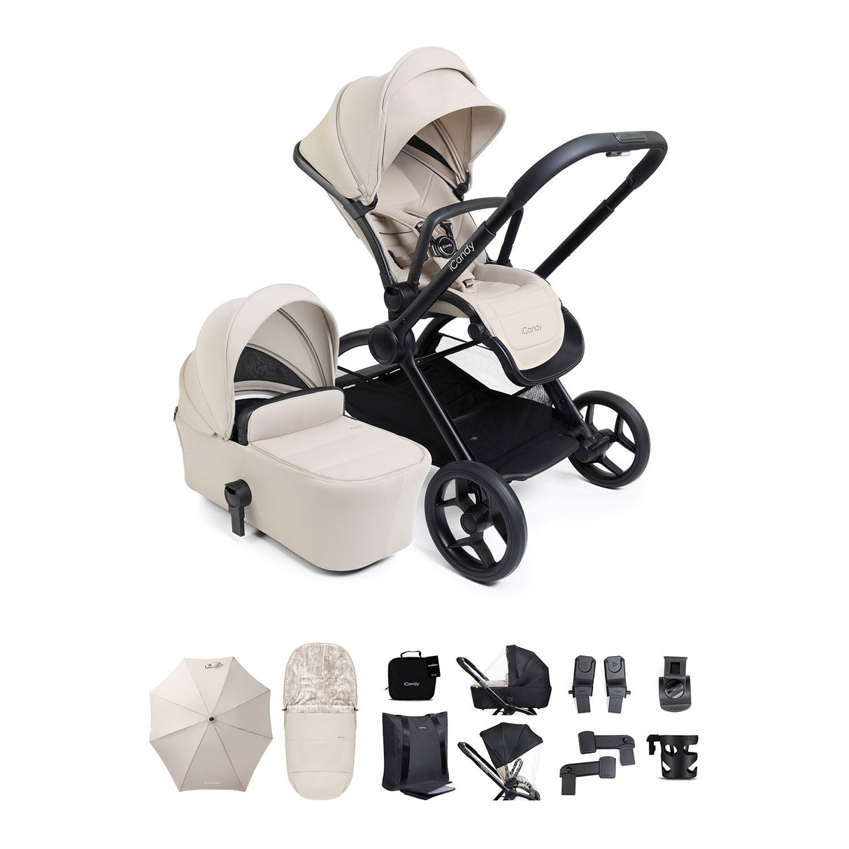 iCandy Core 2 Complete Accessory Bundle - Sandstone