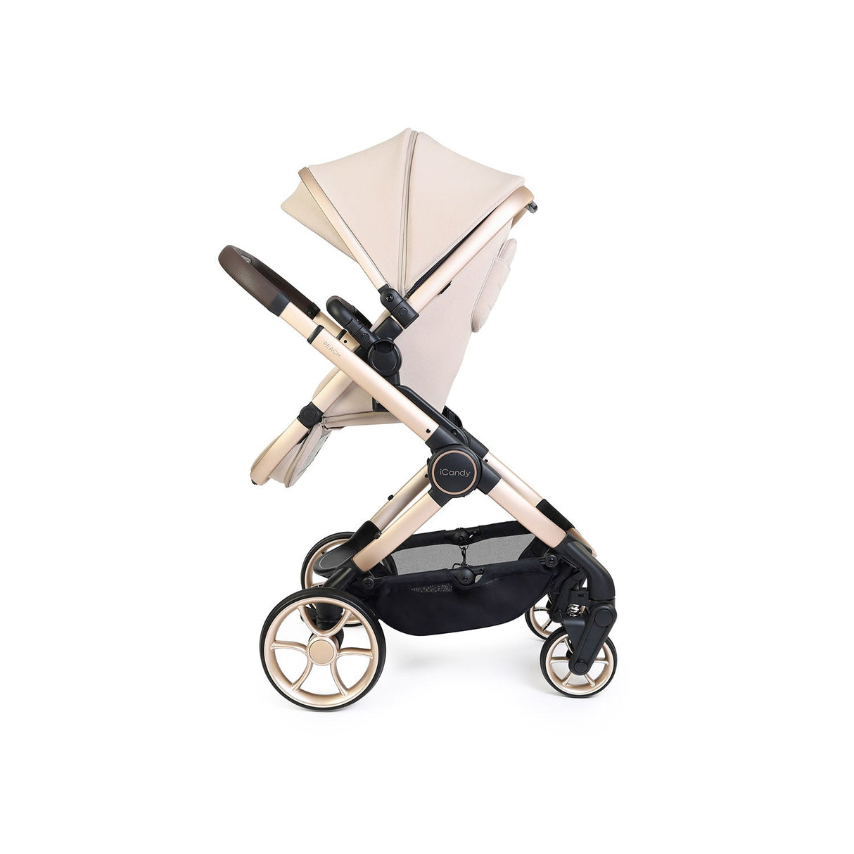 iCandy Peach 8 Editions Cybex Cloud T Car Seat & 360 Base Bundle - Biscotti