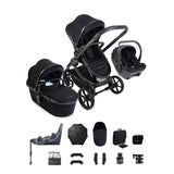 iCandy Peach 8 Cocoon 360 Car Seat & Base Bundle - Black