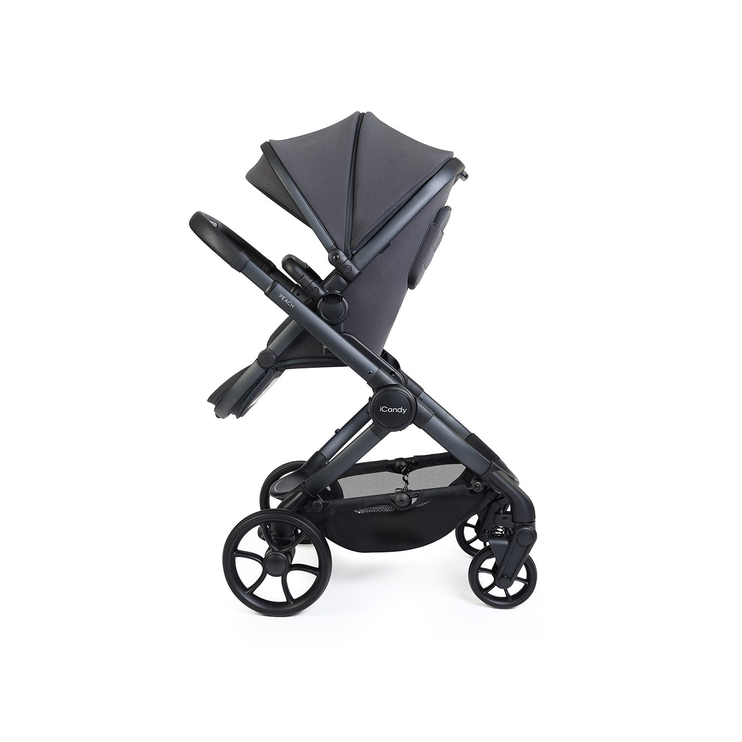 iCandy Peach 8 Maxi-Cosi Pebble 360 Pro 2 Car Seat & Base Bundle - Grey