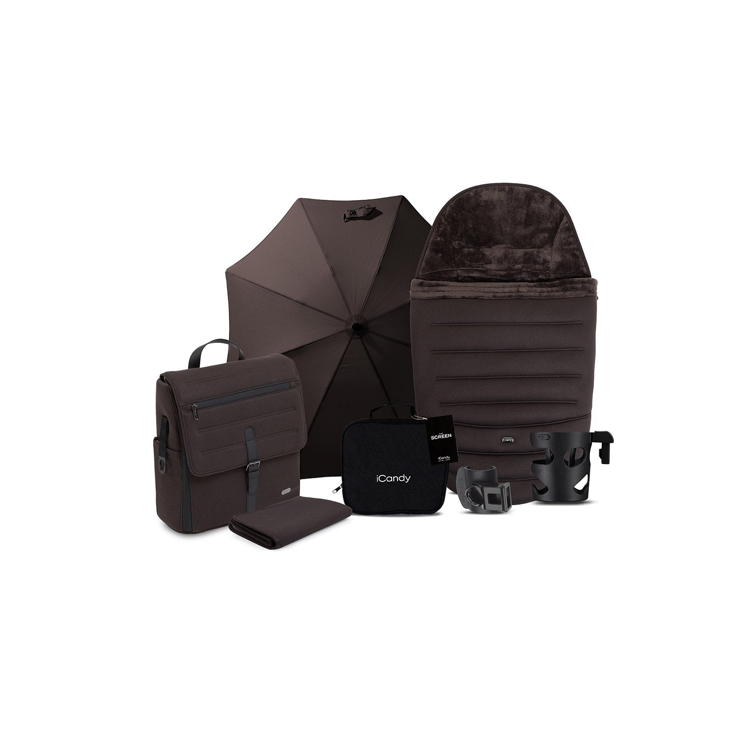 iCandy Peach 8 Editions Cybex Cloud T Car Seat & 360 Base Bundle - Pecan