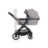 iCandy Peach 8 Cybex Cloud T Car Seat & 360 Base Bundle - Porcini