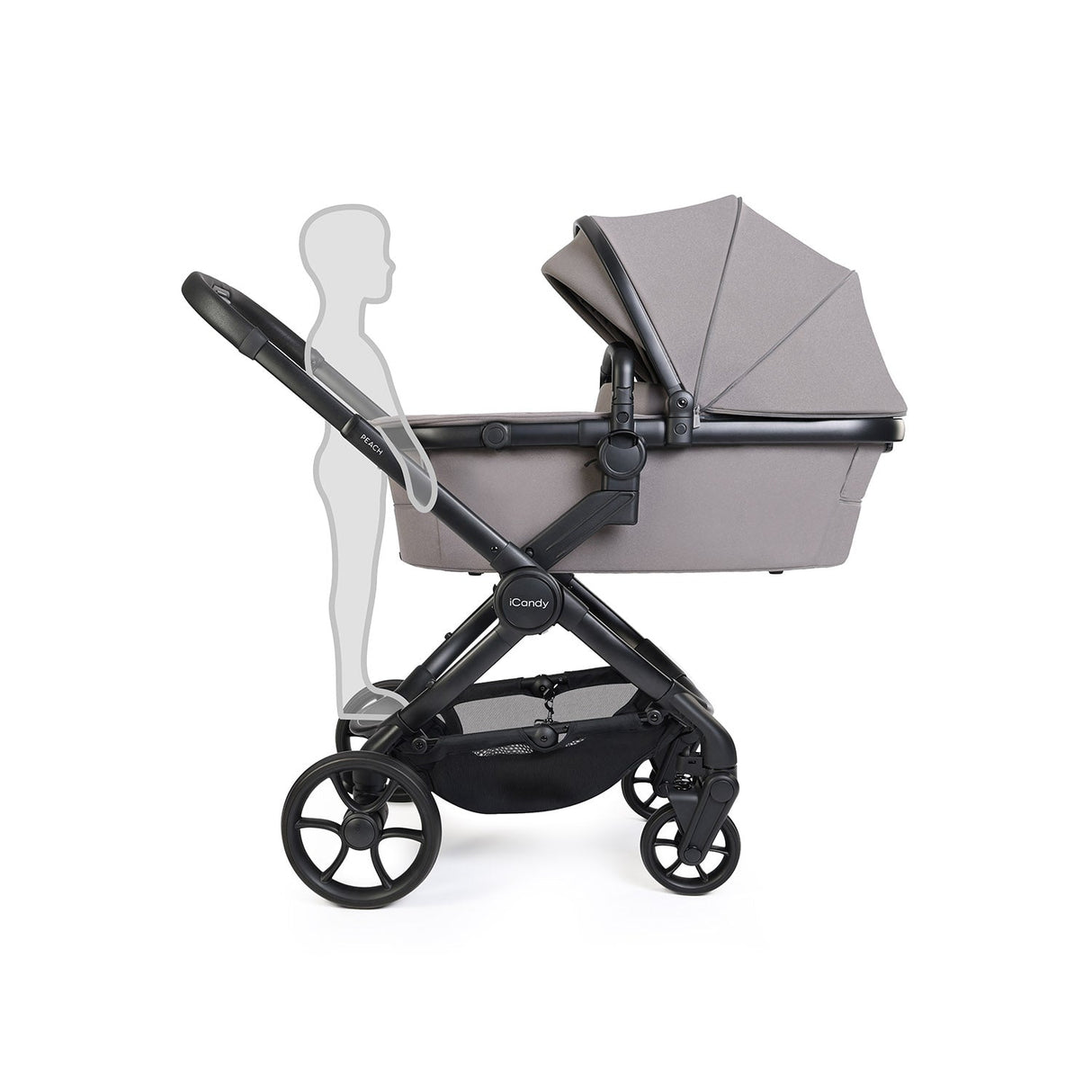 iCandy Peach 8 Maxi-Cosi Pebble 360 Pro 2 Car Seat & Base Bundle - Porcini