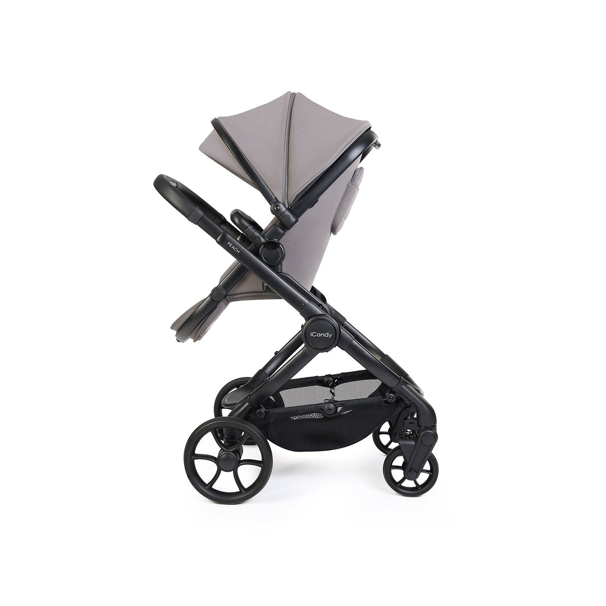 iCandy Peach 8 Cybex Cloud T Car Seat & 360 Base Bundle - Porcini
